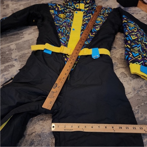 Tipsy Elves Retro Ski Suit with Multicolor Design - Picture 7 of 9